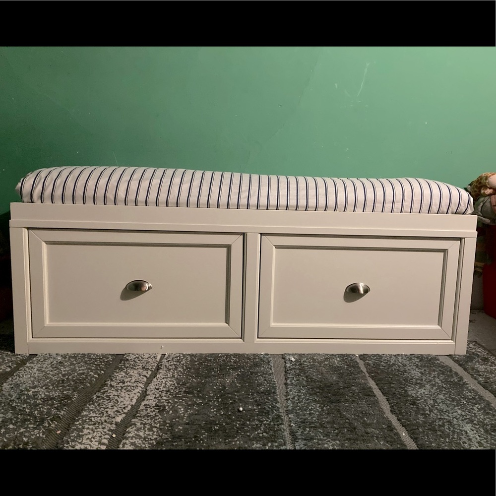 Foot board (full size bed) or bench seat 56in long